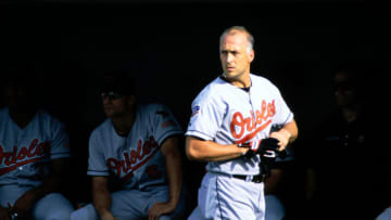 Cal Ripken Jr. (#8) of the Baltimore Orioles. (Photo by Jon Soohoo/WireImage)
