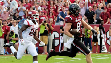 COLUMBIA, SC - OCTOBER 7: Tight end Hayden Hurst