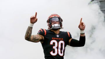 Cincinnati Bengals safety Jessie Bates III (30) vs. the Cleveland Browns at Paycor Stadium. Mandatory Credit: Joseph Maiorana-USA TODAY Sports