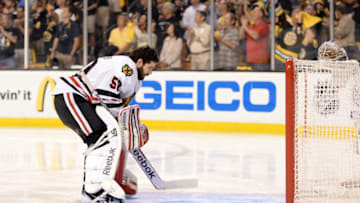 Corey Crawford #50, Chicago Blackhawks (Photo by Harry How/Getty Images)