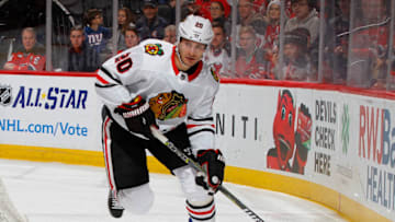 Brandon Saad #20, Chicago Blackhawks (Photo by Jim McIsaac/Getty Images)
