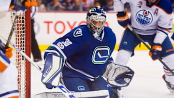 VANCOUVER, BC - APRIL 8: Ryan Miller