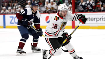 Alex DeBrincat #12, Chicago Blackhawks (Photo by Matthew Stockman/Getty Images)