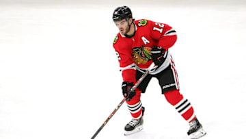 Alex DeBrincat #12, Chicago Blackhawks (Photo by Stacy Revere/Getty Images)