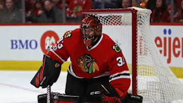 Chicago Blackhawks, Scott Darling #33 (Photo by Jonathan Daniel/Getty Images)