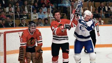 Doug Wilson #24, Chicago Blackhawks (Photo by Graig Abel/Getty Images)
