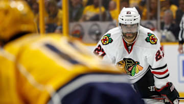 NASHVILLE, TN - APRIL 17: Johnny Oduya