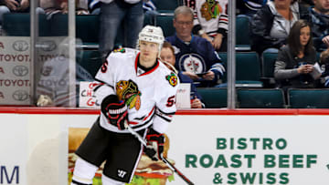 WINNIPEG, MB - MARCH 18: Christian Ehrhoff