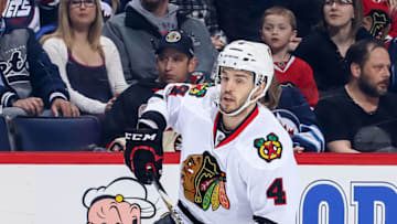 WINNIPEG, MB - FEBRUARY 10: Niklas Hjalmarsson