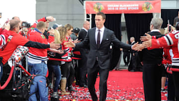 CHICAGO, IL - OCTOBER 07: Jonathan Toews