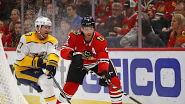 CHICAGO, IL - OCTOBER 14: Duncan Keith