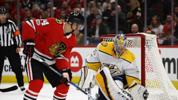 CHICAGO, IL - OCTOBER 27: Pekka Rinne