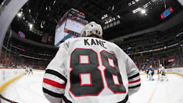 DENVER, CO - OCTOBER 28: Patrick Kane