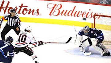 WINNIPEG, MB - DECEMBER 14: Patrick Sharp