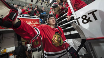 CHICAGO, IL - JANUARY 12: Patrick Kane