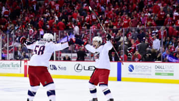 WASHINGTON, DC - APRIL 12: Artemi Panarin
