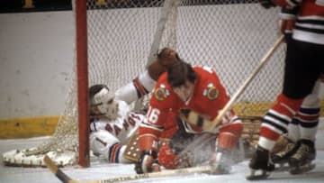Chico Maki, Chicago Blackhawks (Photo by Melchior DiGiacomo/Getty Images)