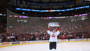 Jonathan Toews, Team Canada (Photo by Bruce Bennett/Getty Images)
