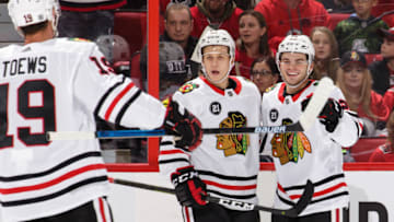 Alex DeBrincat #12, Chicago Blackhawks (Photo by Jana Chytilova/Freestyle Photography/Getty Images)