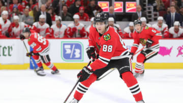Patrick Kane #88, Chicago Blackhawks Mandatory Credit: Dennis Wierzbicki-USA TODAY Sports