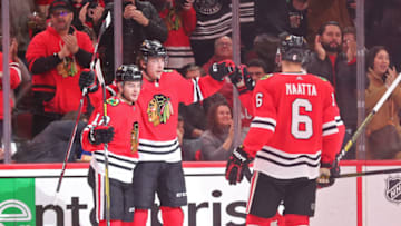 Chicago Blackhawks, Olli Maatta #6 Mandatory Credit: Dennis Wierzbicki-USA TODAY Sports
