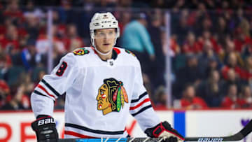 Dominik Kubalik #8, Chicago Blackhawks Mandatory Credit: Sergei Belski-USA TODAY Sports