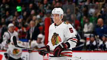 Connor Murphy, Chicago Blackhawks Mandatory Credit: Isaiah J. Downing-USA TODAY Sports
