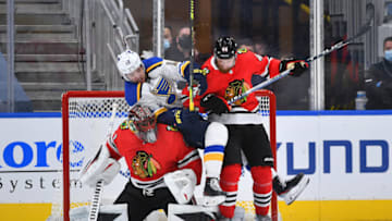 Chicago Blackhawks, Malcolm Subban Mandatory Credit: Andy Devlin/NHLI via USA TODAY Sports
