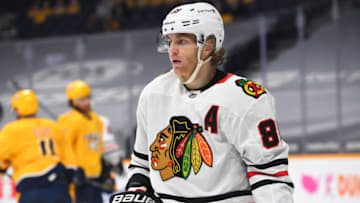 Patrick Kane #88, Chicago Blackhawks Mandatory Credit: Christopher Hanewinckel-USA TODAY Sports