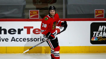 Brandon Hagel #38, Chicago Blackhawks Mandatory Credit: Eileen T. Meslar-USA TODAY Sports