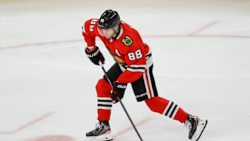 Chicago Blackhawks, Patrick Kane #88 Mandatory Credit: Kamil Krzaczynski-USA TODAY Sports