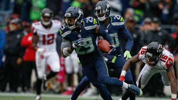SEATTLE, WA - OCTOBER 16: Free safety Earl Thomas