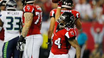 ATLANTA, GA - JANUARY 14: Devonta Freeman