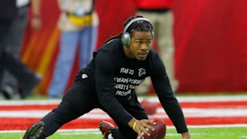 HOUSTON, TX - FEBRUARY 05: Devonta Freeman