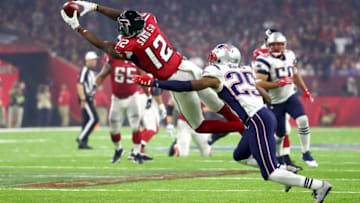 HOUSTON, TX - FEBRUARY 05: Mohamed Sanu (Photo by Al Bello/Getty Images)