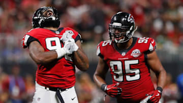 ATLANTA, GA - SEPTEMBER 17: Adrian Clayborn