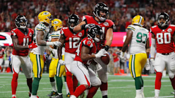 ATLANTA, GA - SEPTEMBER 17: Devonta Freeman (Photo by Kevin C. Cox/Getty Images)