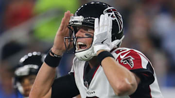 DETROIT, MI - SEPTEMBER 24: Quarterback Matt Ryan (Photo by Rey Del Rio/Getty Images)