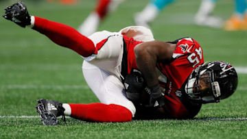 ATLANTA, GA - OCTOBER 15: Deion Jones (Photo by Kevin C. Cox/Getty Images)