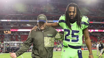 GLENDALE, AZ - NOVEMBER 09: Cornerback Richard Sherman