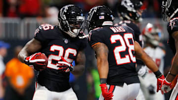 ATLANTA, GA - NOVEMBER 26: Tevin Coleman (Photo by Kevin C. Cox/Getty Images)