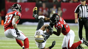 ATLANTA, GA - JANUARY 01: Mark Ingram