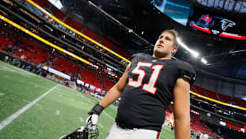 ATLANTA, GA - NOVEMBER 26: Alex Mack