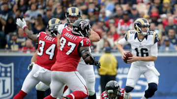 LOS ANGELES, CA - DECEMBER 11: Quarterback Jared Goff