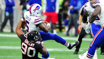 ATLANTA, GA - OCTOBER 01: Tyrod Taylor