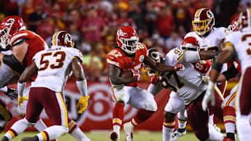 KANSAS CITY, MO - OCTOBER 2: Running back Kareem Hunt