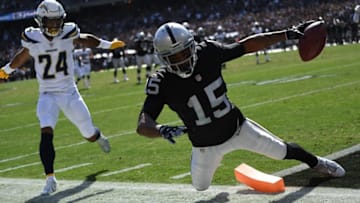 OAKLAND, CA - OCTOBER 15: Michael Crabtree