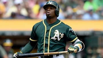 OAKLAND, CA - JULY 05: Rajai Davis