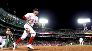 BOSTON, MA - AUGUST 16: Mookie Betts