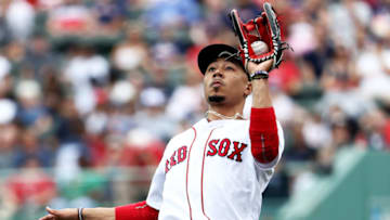 BOSTON, MA - SEPTEMBER 14: Mookie Betts